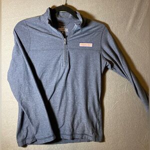 Men’s Vineyard Vines Martha’s Vineyard 1/4 Zip Pullover Sweater S Dark Blue